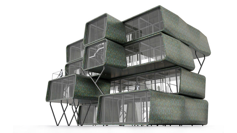 Projekt domów modularnych