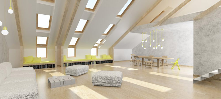New vision of the loft 2. Projekt: Patrycja Krupińska i Urszula Tracz