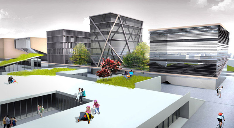 Zagospodarowanie terenów w Stargardzie Szczecińskim. Autorzy: SAS Studio Architektoniczne Sietnicki Zagospodarowanie terenów w Stargardzie Szczecińskim. Autorzy: SAS Studio Architektoniczne Sietnicki