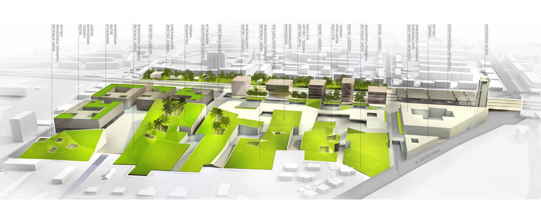 Zagospodarowanie terenów w Stargardzie Szczecińskim. Autorzy: SAS Studio Architektoniczne Sietnicki Zagospodarowanie terenów w Stargardzie Szczecińskim. Autorzy: SAS Studio Architektoniczne Sietnicki