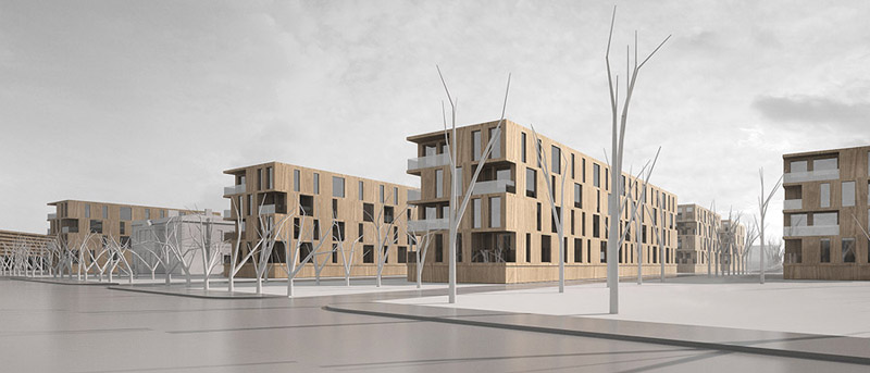 Zagospodarowanie terenów w Stargardzie Szczecińskim. Projekt: Studio Dobrej Architektury Zagospodarowanie terenów w Stargardzie Szczecińskim. Projekt: Studio Dobrej Architektury