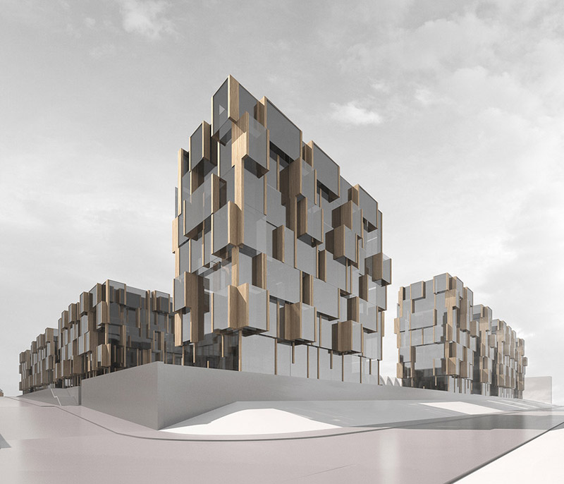 Zagospodarowanie terenów w Stargardzie Szczecińskim. Projekt: Studio Dobrej Architektury Zagospodarowanie terenów w Stargardzie Szczecińskim. Projekt: Studio Dobrej Architektury