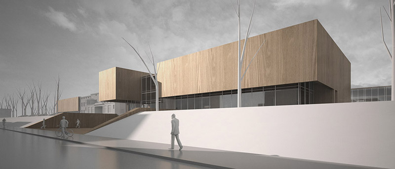 Zagospodarowanie terenów w Stargardzie Szczecińskim. Projekt: Studio Dobrej Architektury Zagospodarowanie terenów w Stargardzie Szczecińskim. Projekt: Studio Dobrej Architektury