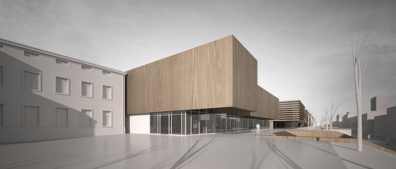 Zagospodarowanie terenów w Stargardzie Szczecińskim. Projekt: Studio Dobrej Architektury Zagospodarowanie terenów w Stargardzie Szczecińskim. Projekt: Studio Dobrej Architektury