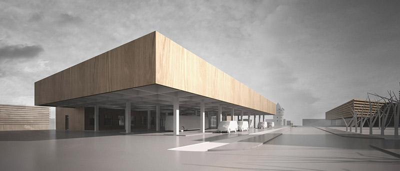 Zagospodarowanie terenów w Stargardzie Szczecińskim. Projekt: Studio Dobrej Architektury Zagospodarowanie terenów w Stargardzie Szczecińskim. Projekt: Studio Dobrej Architektury