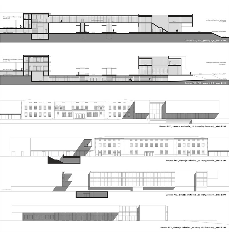 Zagospodarowanie terenów w Stargardzie Szczecińskim. Projekt: Studio Dobrej Architektury Zagospodarowanie terenów w Stargardzie Szczecińskim. Projekt: Studio Dobrej Architektury