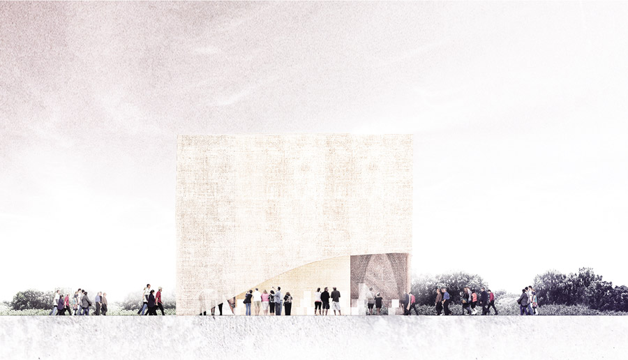 Pawilon Polski na EXPO 2015. Projekt: Pracownia Architektoniczna WXCA