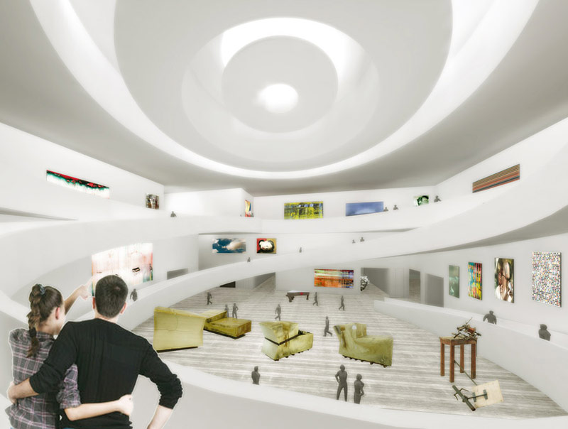 Muzeum Guggenheima w Helsinkach. Projet konkursowy: S.LAB architektura + Bielenis Architektura