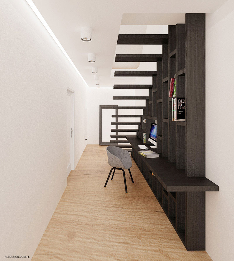 Wnętrza mieszkania w budynku Villa Lux w Dąbrowie Górniczej. Projekt: Grzegorz Grzywacz