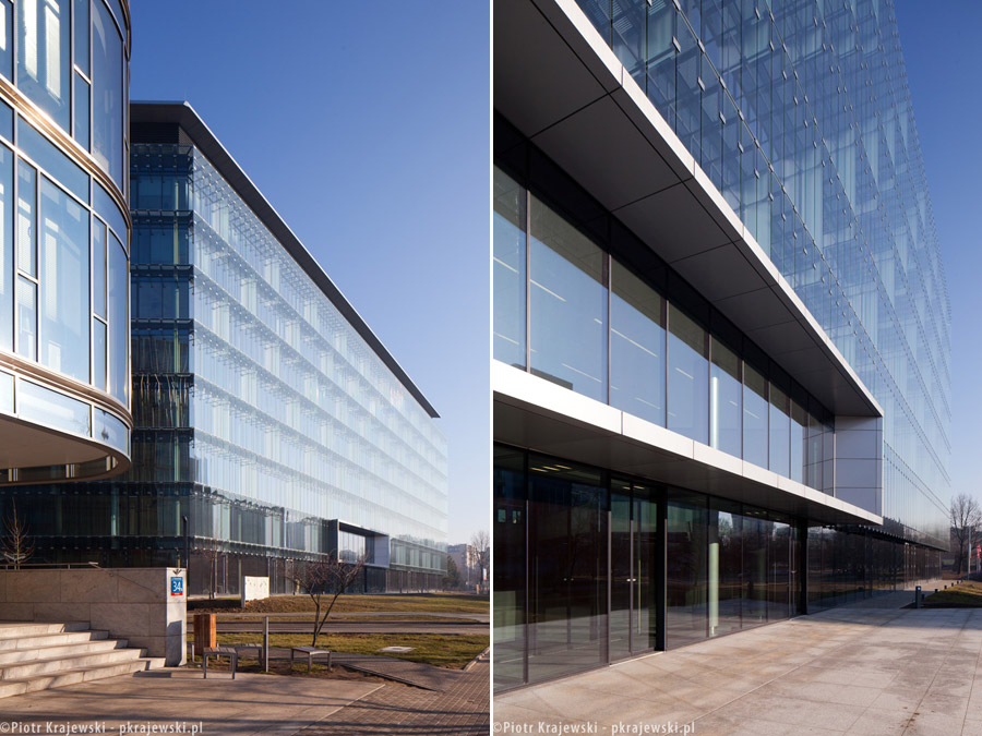 Biurowiec Pacific Office Building w Warszawie. Projekt: Estudio Lamela Arquitectos. Zdjęcia: Piotr Krajewski