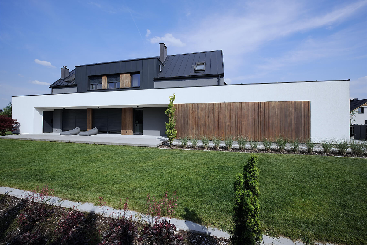 Dom jednorodzinny w Tulcach projektu STUDIO KONDE