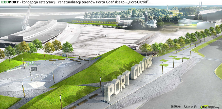 I Nagroda w konkursie na projekt estetyzacji Portu Gdańsk