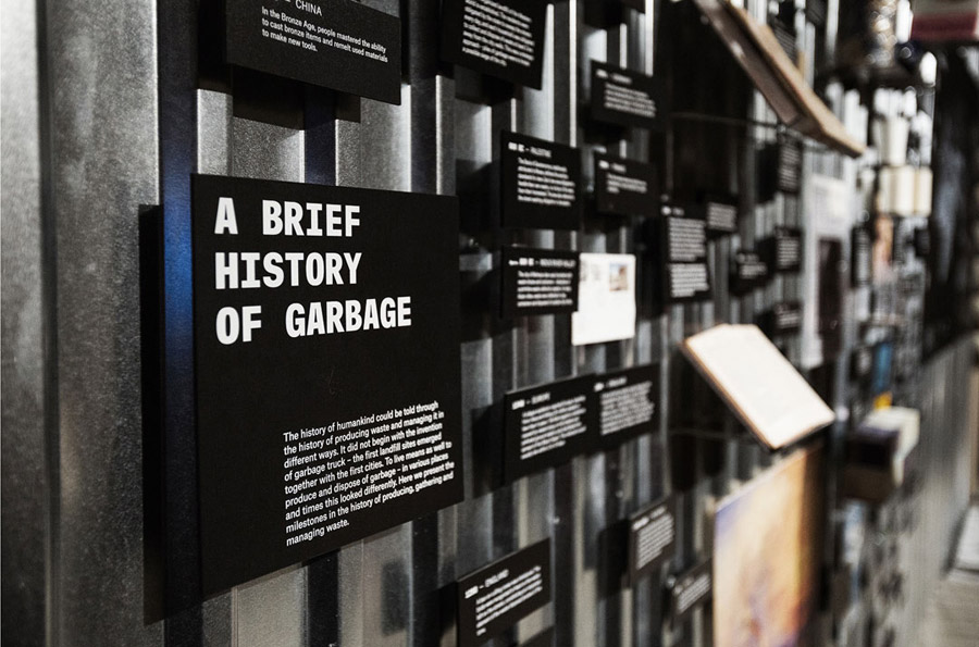 Projekt Let’s talk about garbage - Biennale Architektury w Wenecji. Zdj. Marco Magoga