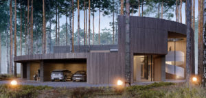 Circle Wood – Dom na planie koła projektu studia Mobius Architekci
