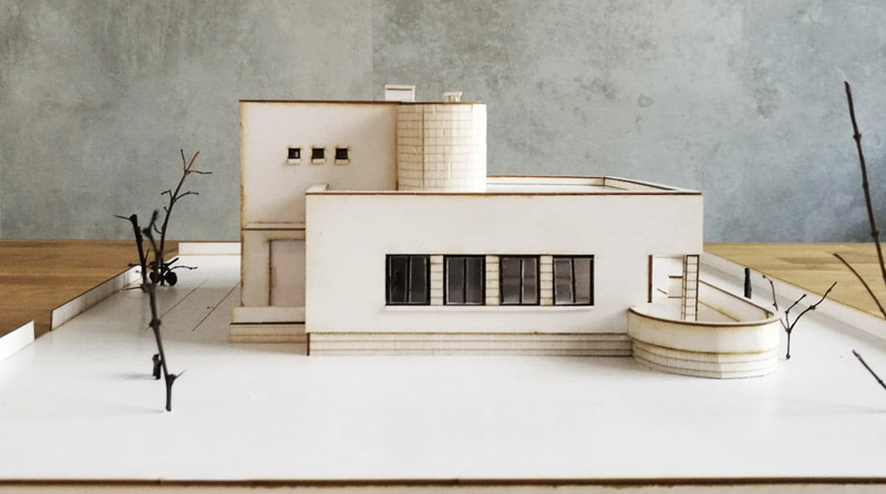 Przebudowa modernistycznej willi z lat 40-tych. Projekt: URBAA – Urbański Architektura i Wnętrza