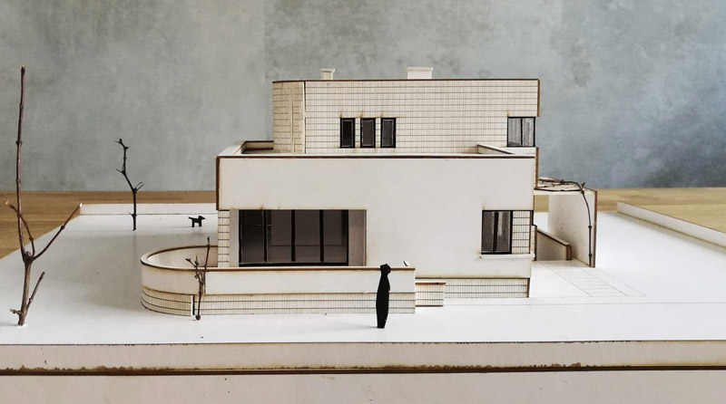 Przebudowa modernistycznej willi z lat 40-tych. Projekt: URBAA – Urbański Architektura i Wnętrza