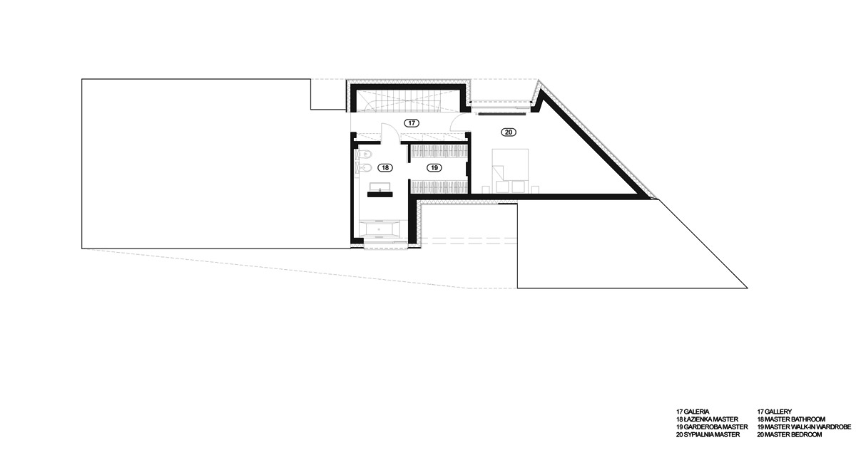 Dom jednorodzinny "CWA House", Owczarnia. Projekt: BECZAK / BECZAK / ARCHITEKCI