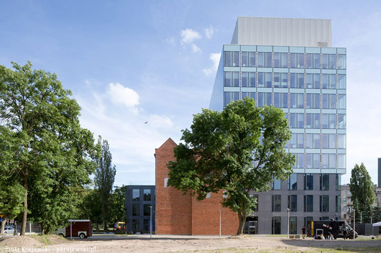 Siedziba Comarch w Łodzi. Projekt: NOW Biuro Architektoniczne. Zdjęcie: Piotr Krajewski