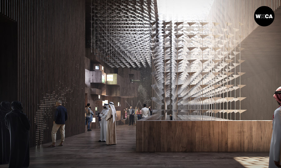 Pawilon Polski na Wystawę Światową Expo 2020 w Dubaju. Projekt: WXCA | Pracownia Architektoniczna