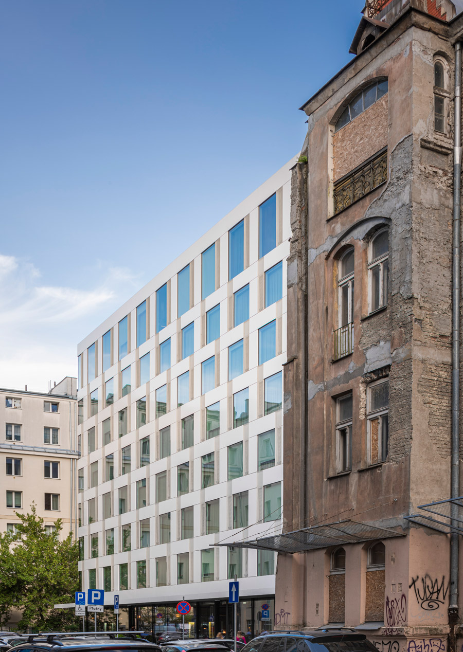 Hotel PURO, Warszawa. Projekt: JEMS Architekci