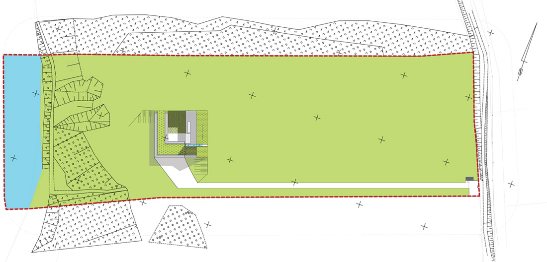 Dom na Warmii: Green Line. Architektura: Przemek Olczyk / Mobius Architekci