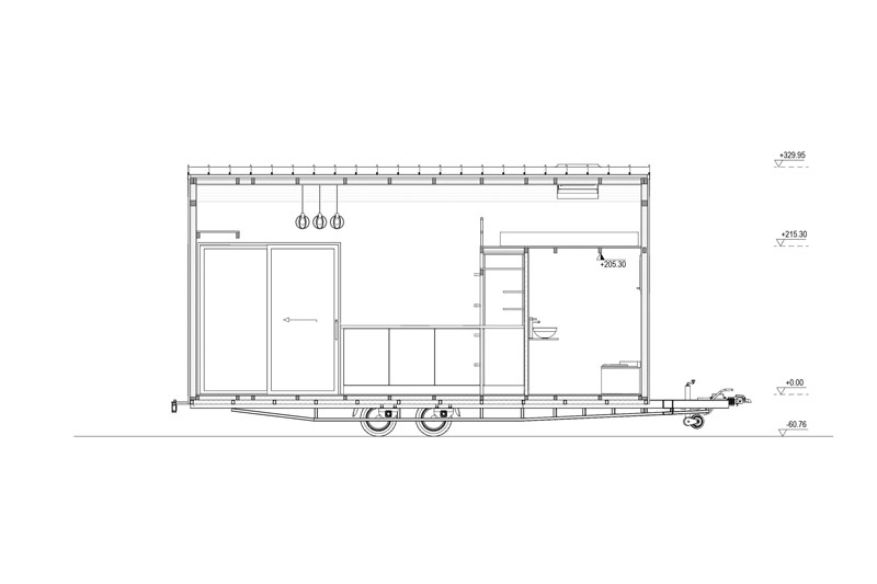 Projekt Dacza - mobilny dom dla minimalistów