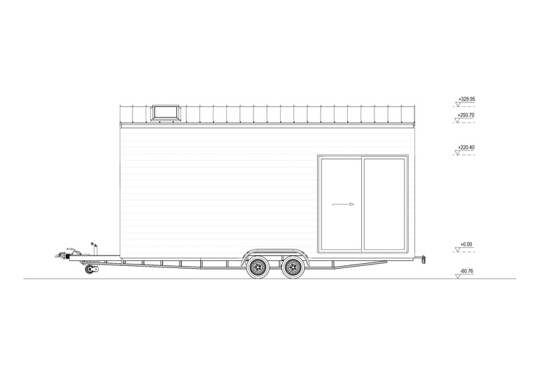 Projekt Dacza - mobilny dom dla minimalistów