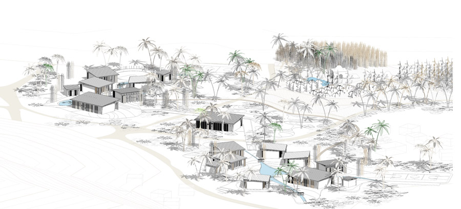 Architektura w obliczu katastrof. Modelowe kształtowanie zabudowy wiejskiego zespołu szkolnego na Haiti. Autor: Agnieszka Chudy