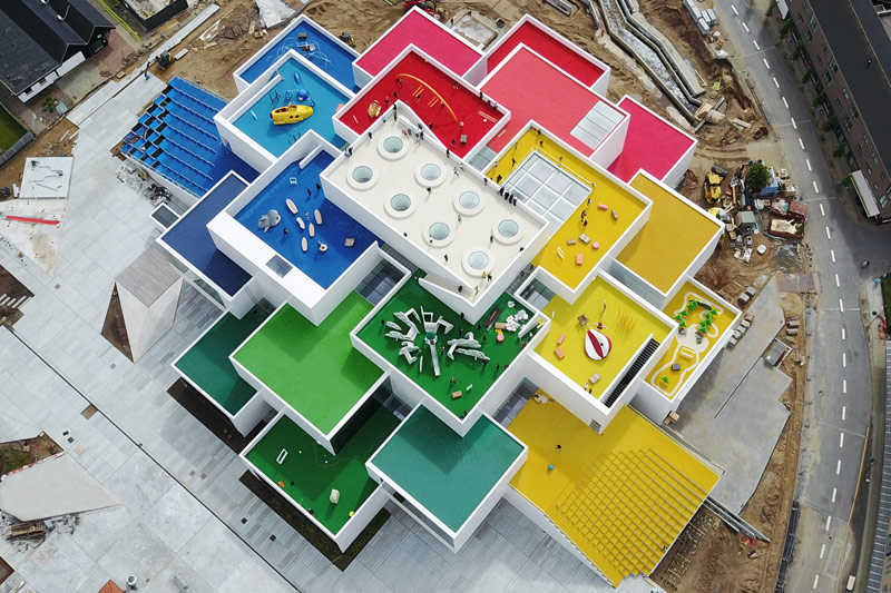 LEGO HOUSE. Projekt: BIG | Bjarke Ingels Group. Zdjęcie: Kim Christensen