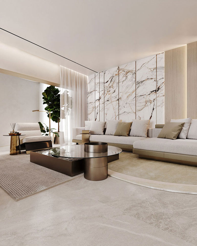 Ritz Carlton Royal Apartment. Projekt wnętrz: hilight.design