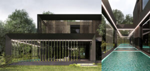 Willa „Dark Frame Residence” projektu MOKAA Architekci