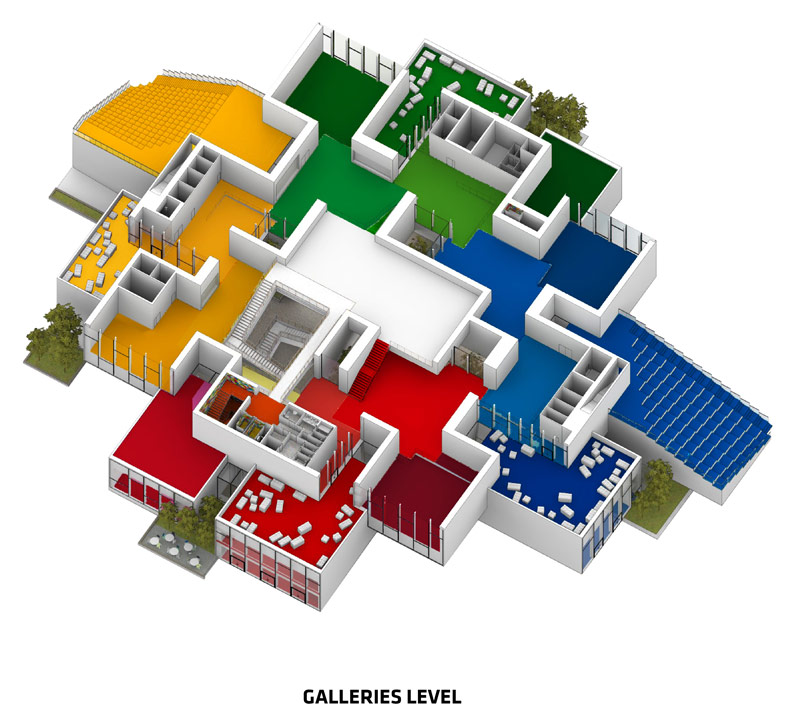 LEGO HOUSE. Projekt: BIG | Bjarke Ingels Group