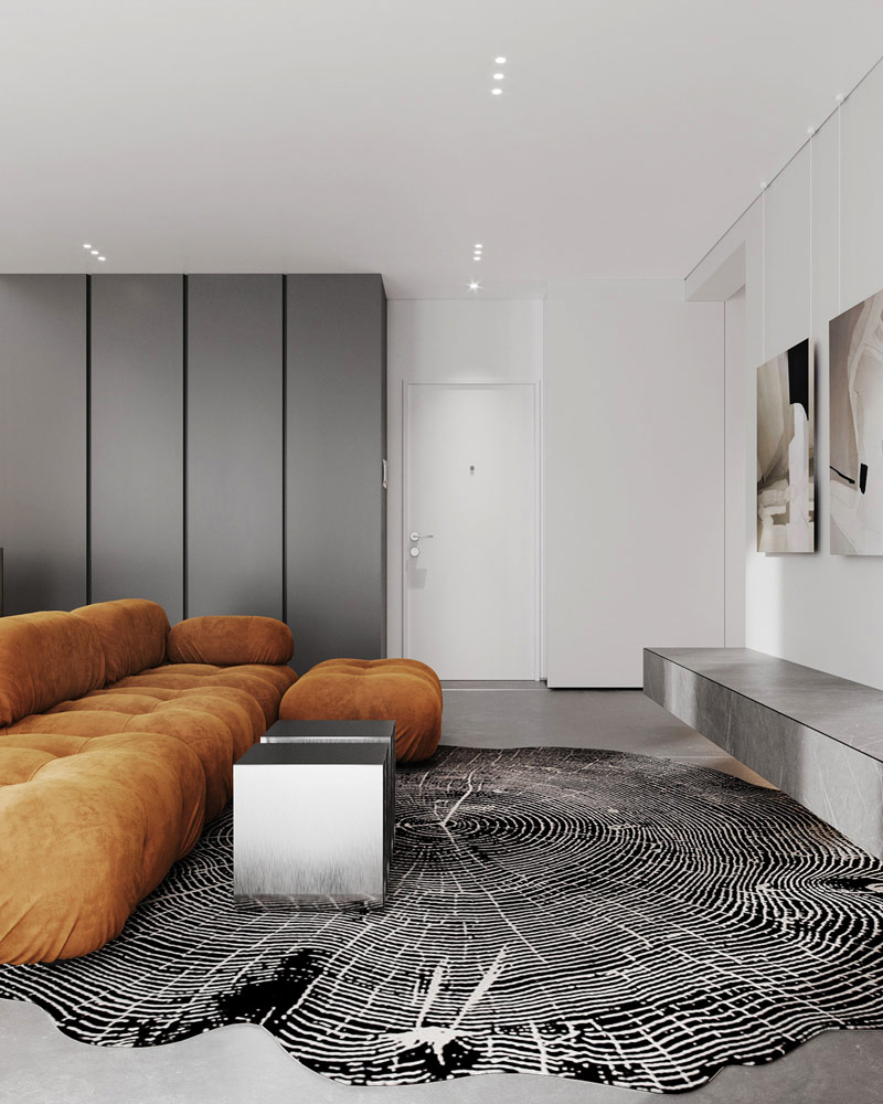 Serra Apartment. Projekt wnętrz: hilight.design