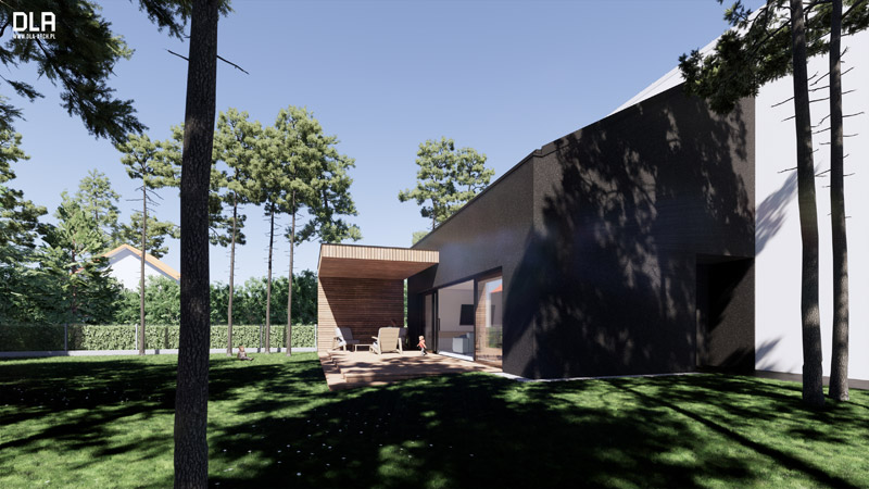 Dom w cieniu &#8211; nowoczesna stodoła w świeżej odsłonie