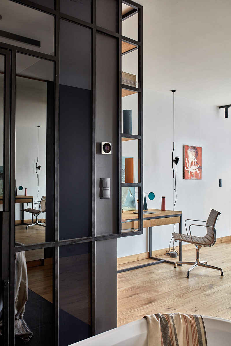 Wnętrza mieszkania inspirowane estetyką loftu