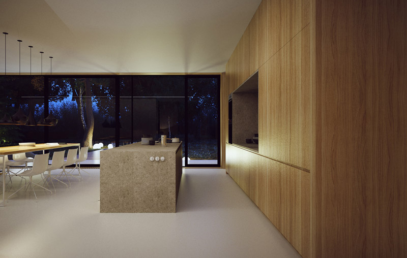 Dom w sosnowym lesie – duch minimalizmu i nowoczesne trendy
