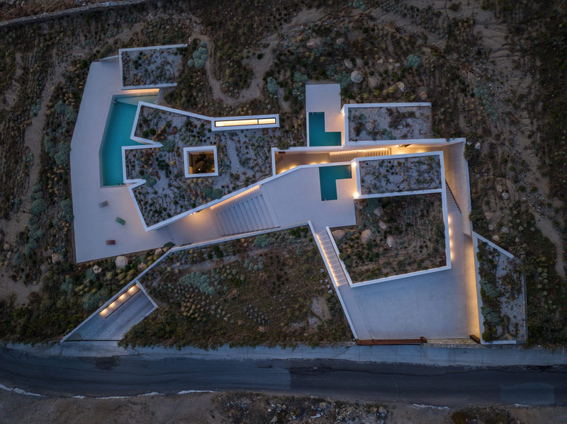 Nietypowy, zaskakujący dom na greckiej wyspie