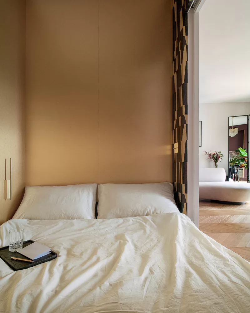 30-metrowa kawalerka inspirowane latami 70.