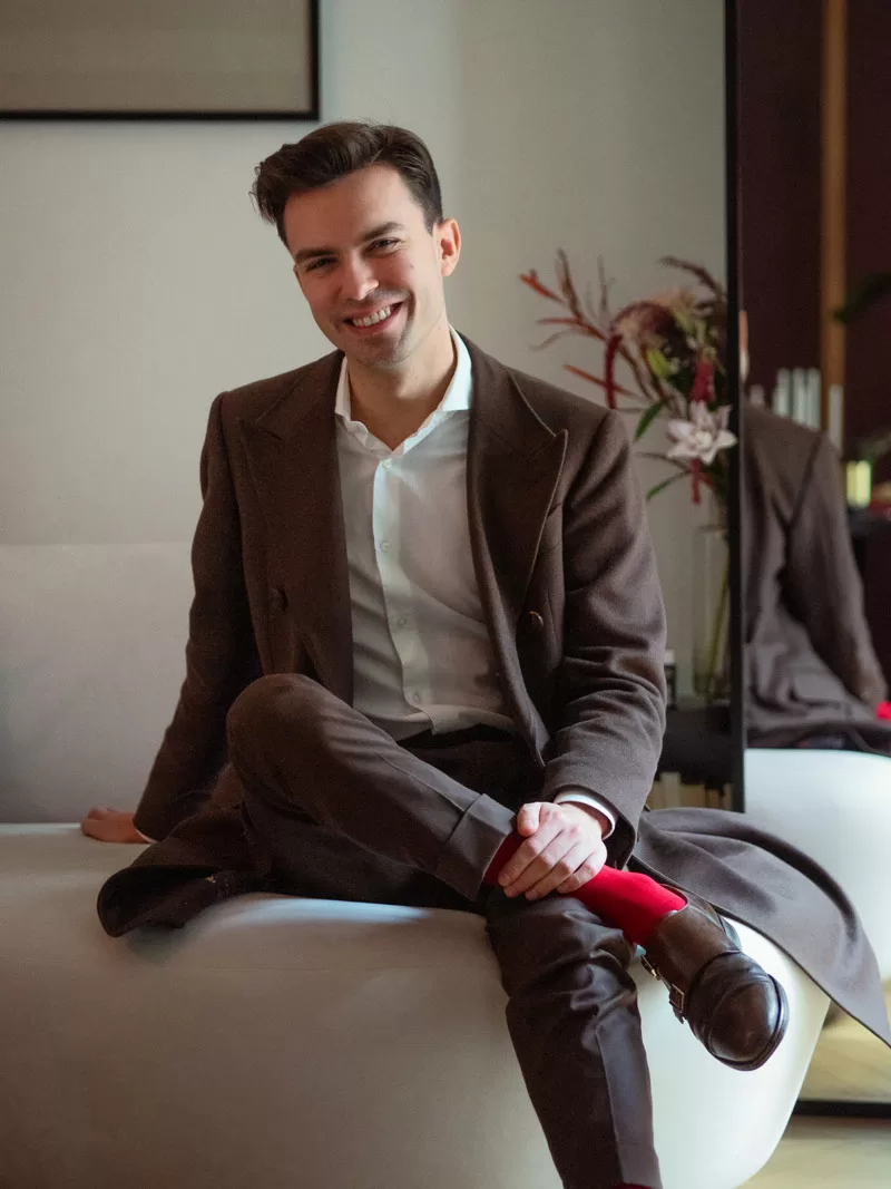 30-metrowa kawalerka inspirowane latami 70.