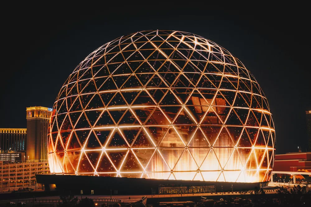 The Sphere. Futurystyczna ikona Las Vegas, nowy wymiar rozrywki.