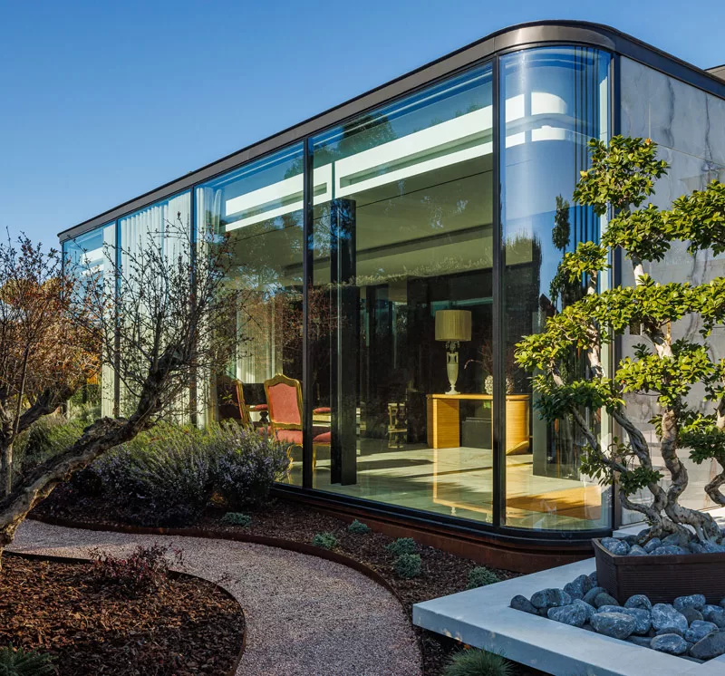 Luksusowa rozbudowa domu z lat 80-tych