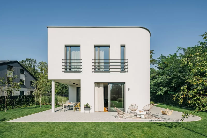 Zachwycająca willa nawiązująca do modernizmu