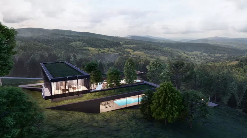 Forest Line – Nowoczesna rezydencja pośr&oacute;d drzew