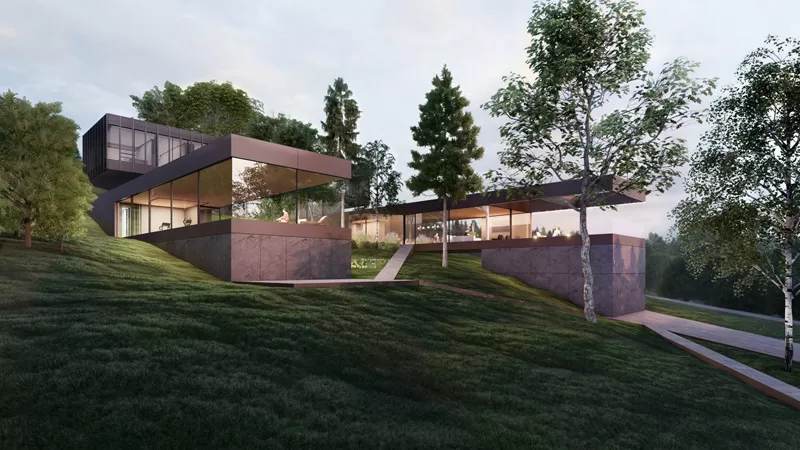 Forest Line – Nowoczesna rezydencja pośr&oacute;d drzew