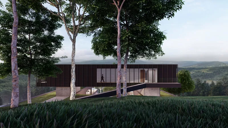 Forest Line – Nowoczesna rezydencja pośr&oacute;d drzew