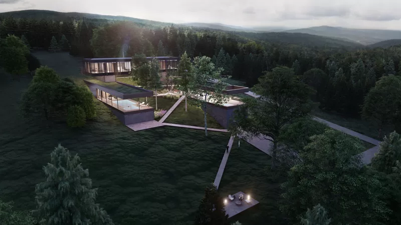 Forest Line – Nowoczesna rezydencja pośr&oacute;d drzew