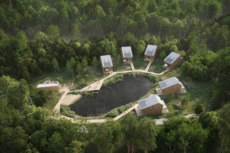 Oaza letniego odpoczynku. Wakacyjna wioska w sąsiedztwie Bor&oacute;w Tucholskich.