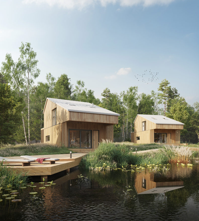 Oaza letniego odpoczynku. Wakacyjna wioska w sąsiedztwie Bor&oacute;w Tucholskich.