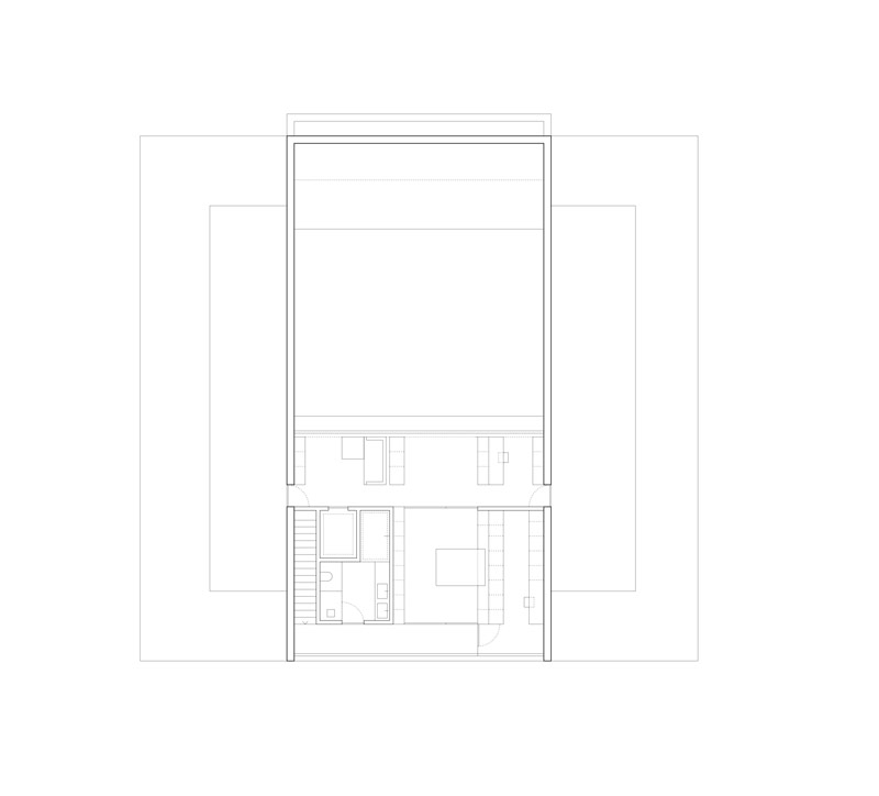 Minimalistyczna willa inspirowana starożytnym compluvium