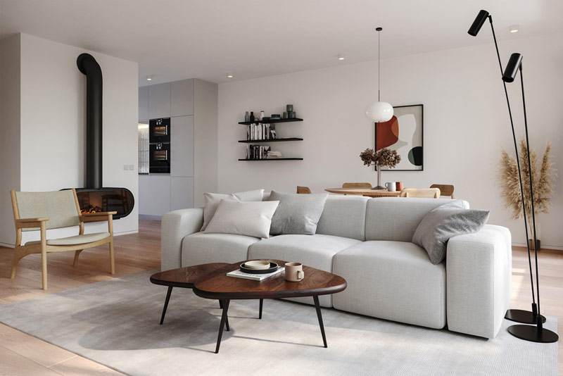 Przystań Kolbudy – prostota form, przyjazna skala i zielone otoczenie